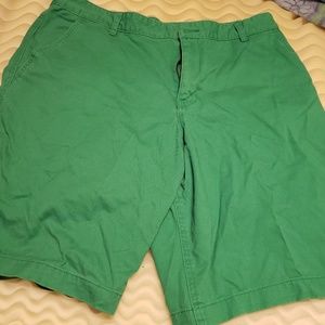 Green shorts size 38.